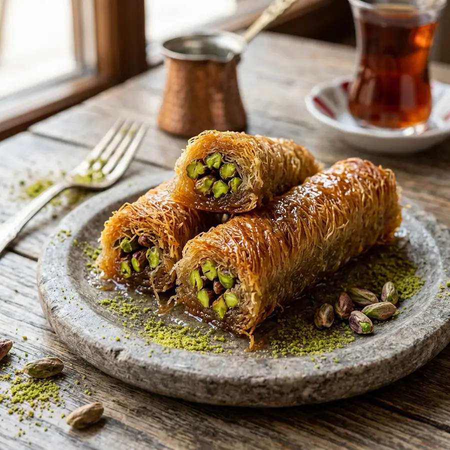 Tel kadayıf ve burma kadayıf